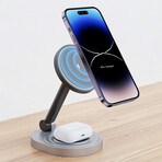 2 in1 Foldable Wireless Charger