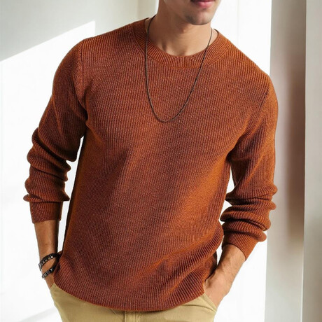 Crewneck Sweater // Cinnamon (S)