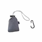 Mini Carry: Micro Bag // Key Chain Shopping Bag (Green)