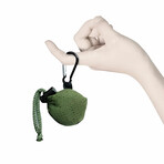 Mini Carry: Micro Bag // Key Chain Shopping Bag (Green)