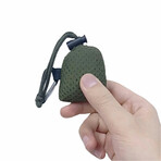 Mini Carry: Micro Bag // Key Chain Shopping Bag (Green)