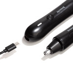 Nail Clipper, File and Nose Trimmer Set // Black