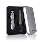 Nail Clipper, File and Nose Trimmer Set // Black