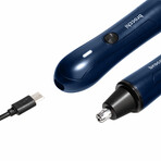 Precision Edge and Nose Trimmer Set // Black/Blue