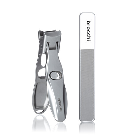 Nail Mastery | Clipper & File Set // Silver