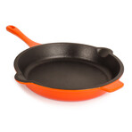 10" Cast Iron Fry Pan (Grey)