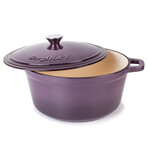 Cast Iron 7qt. Round Dutch Oven 11" with Lid (Pink)