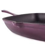 11" Cast Iron Square Grill Pan (Pink)