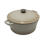 Cast Iron 7qt. Round Dutch Oven 11" with Lid (Pink)