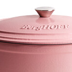 Cast Iron 7qt. Round Dutch Oven 11" with Lid (Pink)