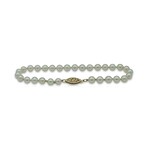 14K Yellow Gold Pearl Bracelet // 7" // Pre-Owned