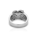 18K White Gold Diamond Ring // Ring Size: 8.25 // Pre-Owned