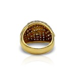 18K Yellow Gold Diamond Ring // Ring Size: 7.5 // Pre-Owned