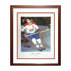 Autographed Jean Beliveau Lithograph Ltd. Ed. #1 of 600 - Montreal Canadiens