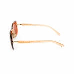 Unisex // Gianni Versace Orange Rimless Sunglasses // Orange + Orange Mirror