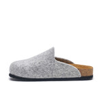 Favor Wool Clog Slipper // Gray (Euro: 36)