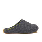 Pine Wool Clog Slipper // Dark Grey (Euro: 43)