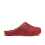 Pine Wool Clog Slipper // Red (Euro: 39)