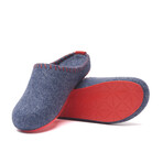 Pine Wool Clog Slipper // Navy (Euro: 39)