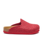 Favor Wool Clog Slipper // Red (Euro: 42)