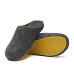 Pine Wool Clog Slipper // Dark Grey (Euro: 35)