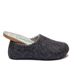 Yew Wool Slipper // Dark Grey + Gray (Euro: 37)