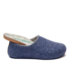 Yew Wool Slipper // Navy + Gray (Euro: 37)