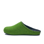 Pine Wool Clog Slipper // Green (Euro: 41)