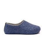 Yew Wool Slipper // Navy + Gray (Euro: 40)