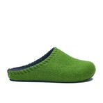 Pine Wool Clog Slipper // Green (Euro: 38)