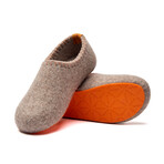 Yew Wool Slipper // Brown (Euro: 43)