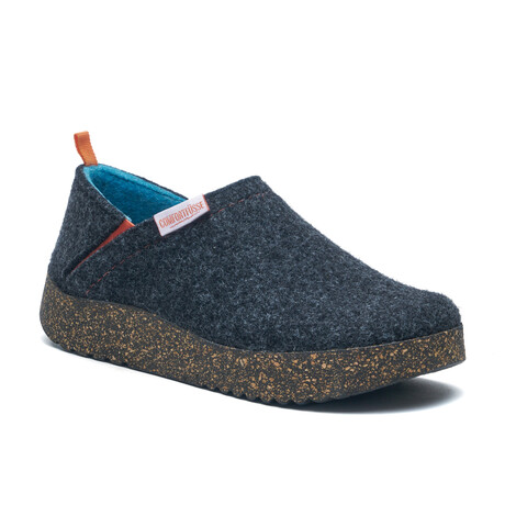 Lumi-W Wool Slipper // Dark Gray (Euro: 35)