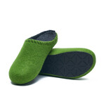 Pine Wool Clog Slipper // Green (Euro: 43)