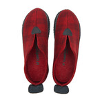 Ivy Wool Slipper // Red (Euro: 38)