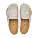 Favor Pr Wool Clog Slipper // Yellow + Gray (Euro: 40)