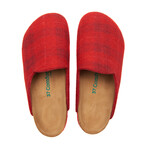 Favor Pr Wool Clog Slipper // Red (Euro: 42)