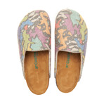 Favor-Pr MC1 Printed Wool Clog Slipper // Multicolor (Euro: 35)