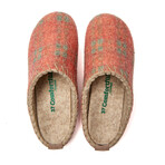 Pine Wool Clog Slipper // Orange (Euro: 42)