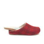 Pine Wool Clog Slipper // Red (Euro: 43)