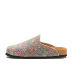 Favor-Pr MC4 Printed Wool Clog Slipper // Multicolor (Euro: 42)