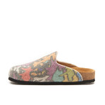 Favor-Pr MC1 Printed Wool Clog Slipper // Multicolor (Euro: 43)