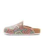 Favor-Pr MC2 Printed Wool Clog Slipper // Multicolor (Euro: 39)