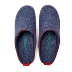 Pine Wool Clog Slipper // Navy (Euro: 35)