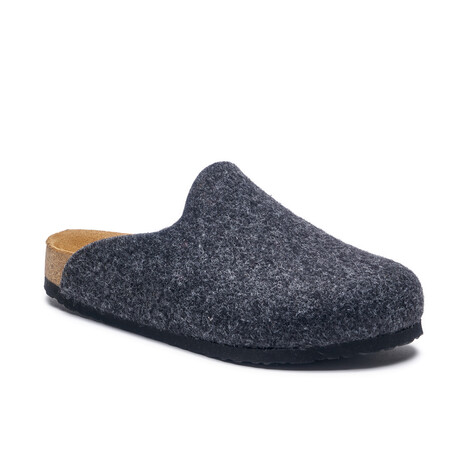 Favor Wool Clog Slipper // Dark Grey (Euro: 35)