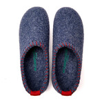 Yew Wool Slipper // Navy (Euro: 37)