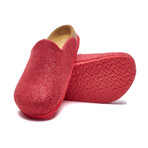 Favor Wool Clog Slipper // Red (Euro: 36)