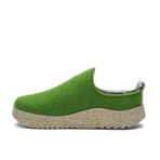 Olwen-W Wool Slipper // Green (Euro: 35)