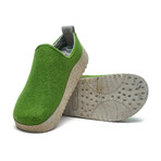 Olwen-W Wool Slipper // Green (Euro: 36)