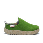 Olwen-W Wool Slipper // Green (Euro: 35)