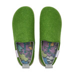 Olwen-W Wool Slipper // Green (Euro: 36)